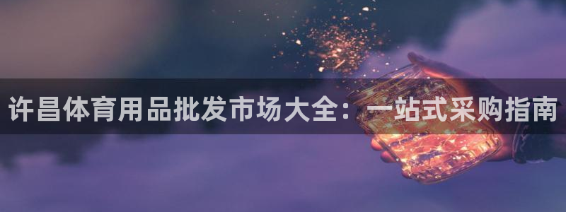 欧陆娱乐突然登录不了了：许昌体育用品批发市场大全：一
