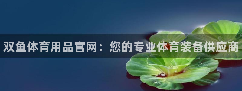 欧陆娱乐提现多久到账：双鱼体育用品官网：您的专业体育