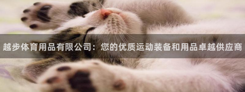 欧陆娱乐脚本怎么用：越步体育用品有限公司：您的优质运
