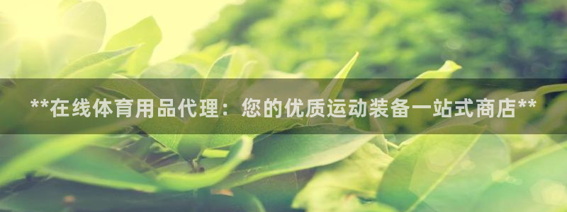 欧陆娱乐欢迎访问：**在线体育用品代理：您的优质运动装备一站