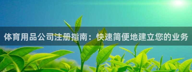 欧陆娱乐注册链接：体育用品公司注册指南：快速简便地建